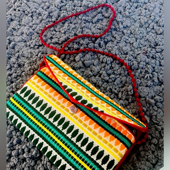 Handmade beautiful embroidery work Side bag - Picture 5 of 10